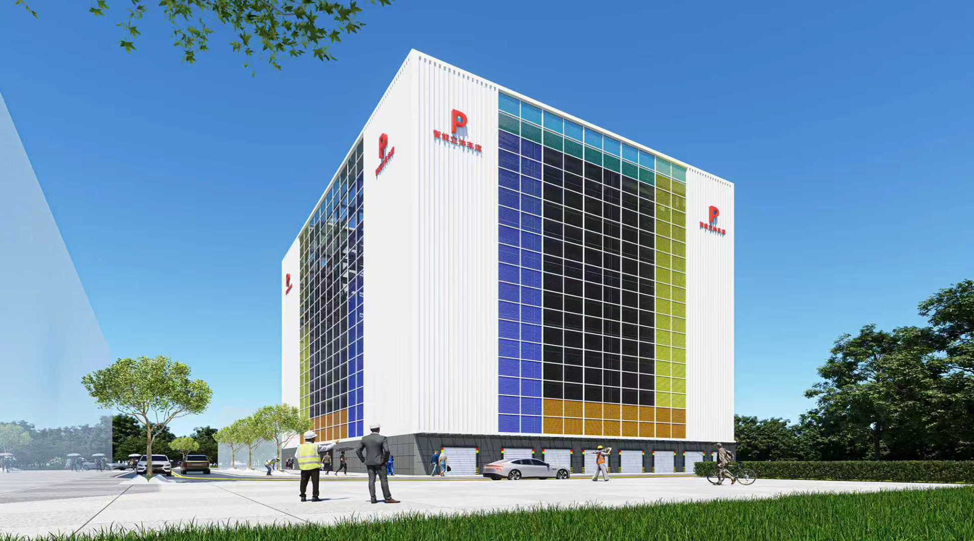 虎门镇大宁社区大宁旧村电业厂智能停车库项目