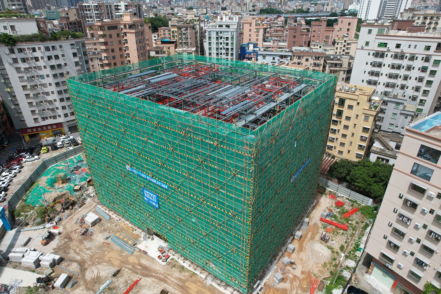 虎门镇大宁社区大宁旧村电业厂智能停车库项目